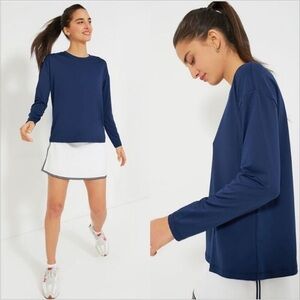 Tuckernuck Sport Long Sleeve Uptown Ryan in Navy